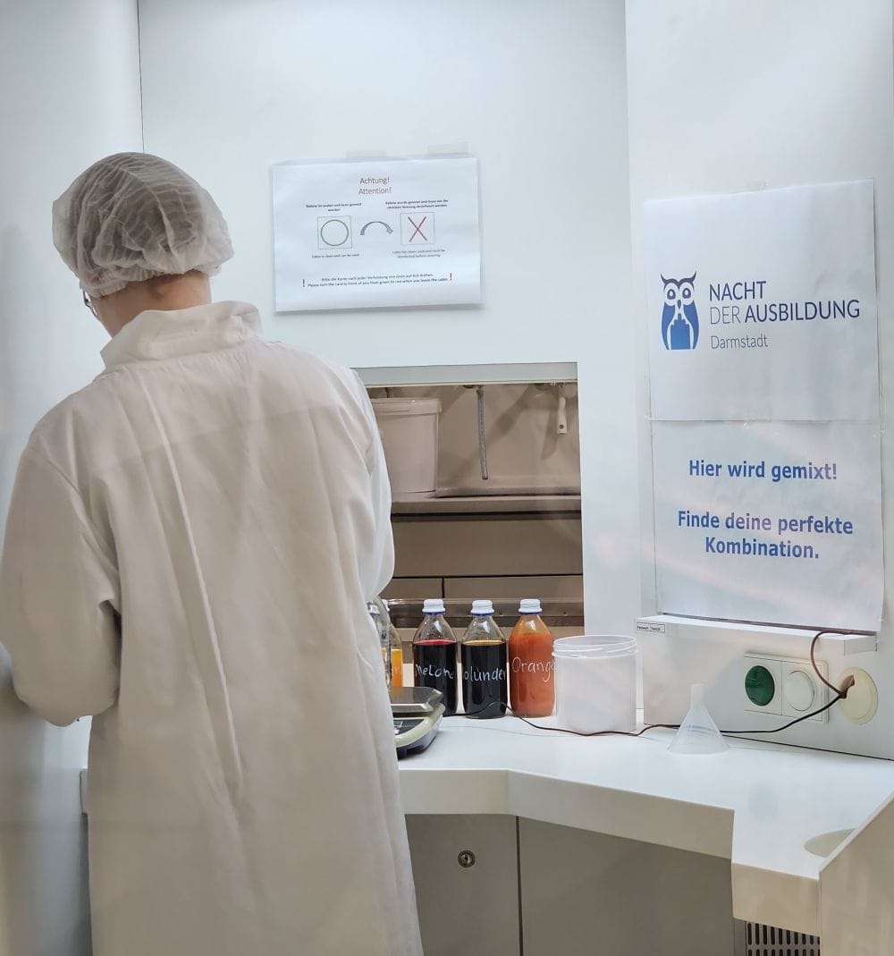 Döhler bei der Nacht der Ausbildung Darmstadt